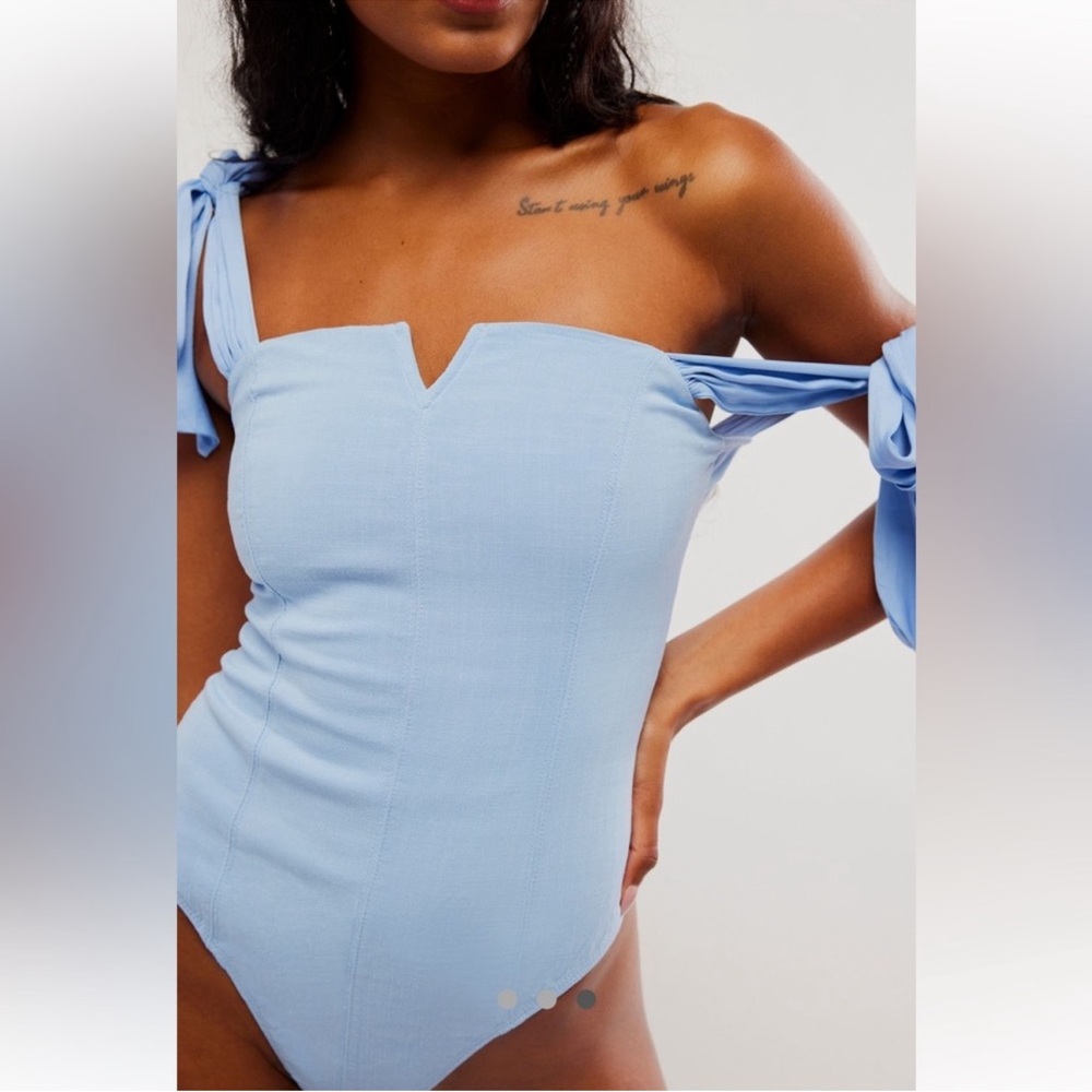 Stylish Blue Bodysuit